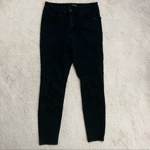 Refuge Black Skinny Jeans